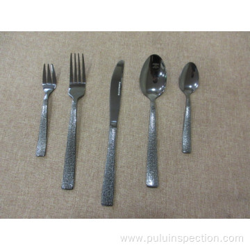 Plating titanium Cutlery Set insepction service in Zhejiang